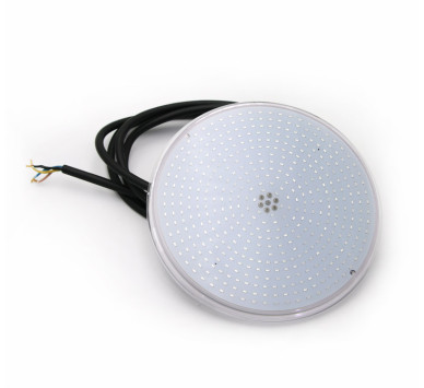 LED ΛΑΜΠΑ ΠΙΣΙΝΑΣ ΡΗTΙΝΗΣ 30W 12VDC IP68 RGB ΜΕ 4ΑΓΩΓΟΥΣ ΓΙΑ CON.