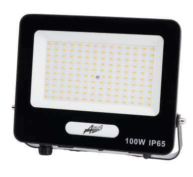 ΠΡΟΒΟΛΕΑΣ LED ΚΑΙ ΓΙΑ ΑΝΙΧΝΕΥΤΗ ΚΙΝΗΣ.100W 230V 3000K IP65 ΜΑΥΡΟΣ