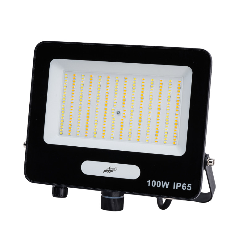 ΠΡΟΒΟΛΕΑΣ LED 100W 230V CCT ΚΑΙ ΓΙΑ ΑΝΙΧΝΕΥΤΗ ΚΙΝΗΣΗΣ IP65 ΜΑΥΡΟΣ
