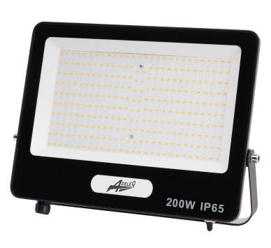 ΠΡΟΒΟΛΕΑΣ LED 200W 230V 3000K ΚΑΙ ΓΙΑ ΑΝΙΧΝΕΥΤΗ ΚΙΝΗΣ.IP65 ΜΑΥΡΟΣ