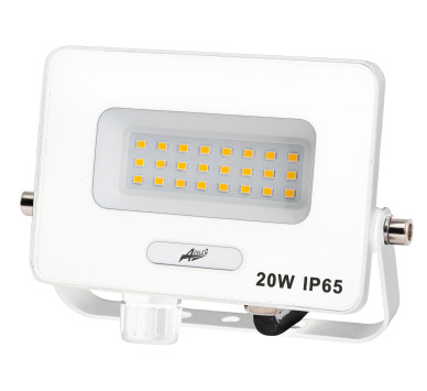 ΠΡΟΒΟΛΕΑΣ LED ΚΑΙ ΓΙΑ ΑΝΙΧΝΕΥΤΗ ΚΙΝΗΣ.20W 230V 4000K IP65 ΛΕΥΚΟΣ