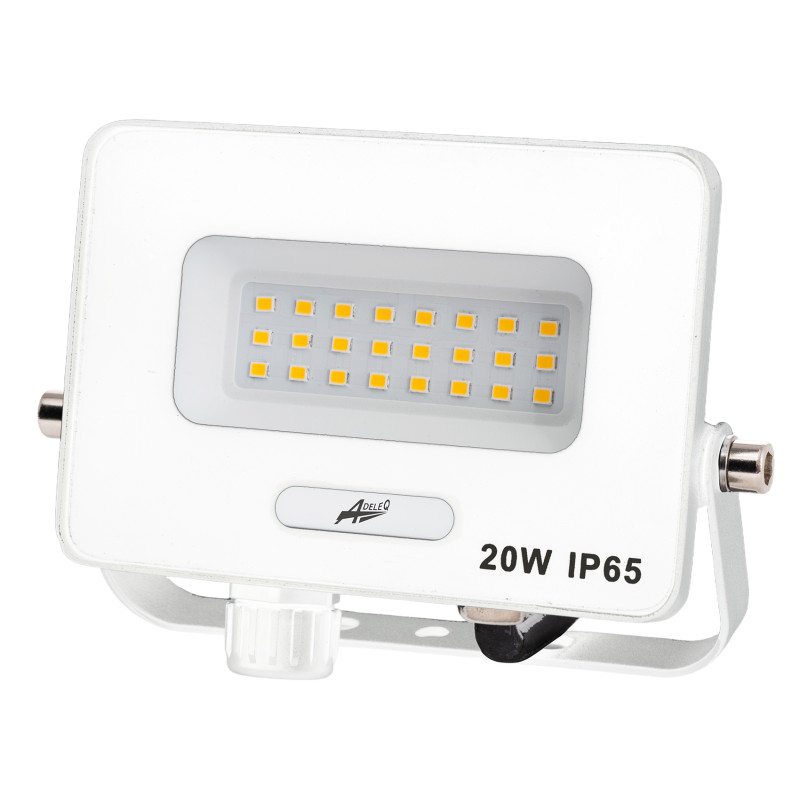ΠΡΟΒΟΛΕΑΣ LED ΚΑΙ ΓΙΑ ΑΝΙΧΝΕΥΤΗ ΚΙΝΗΣ.20W 230V 4000K IP65 ΛΕΥΚΟΣ