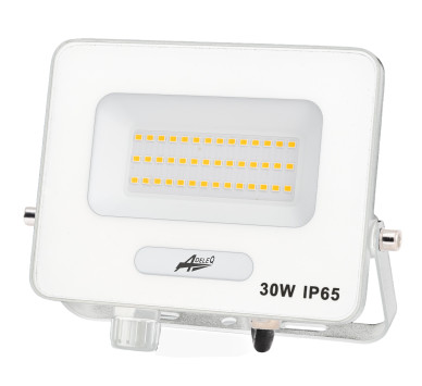 ΠΡΟΒΟΛΕΑΣ LED ΚΑΙ ΓΙΑ ΑΝΙΧΝΕΥΤΗ ΚΙΝΗΣΗΣ 30W 230V 6200K IP65 ΛΕΥΚΟΣ