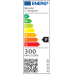 ΠΡΟΒΟΛΕΑΣ LED 300W 230V 6200K ΚΑΙ ΓΙΑ ΑΝΙΧΝΕΥΤΗ ΚΙΝΗΣ.IP65 ΜΑΥΡΟΣ