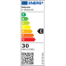 ΠΡΟΒΟΛΕΑΣ LED 30W 230V 3000K ΚΑΙ ΓΙΑ ΑΝΙΧΝΕΥΤΗ ΚΙΝΗΣ.IP65 ΜΑΥΡΟΣ