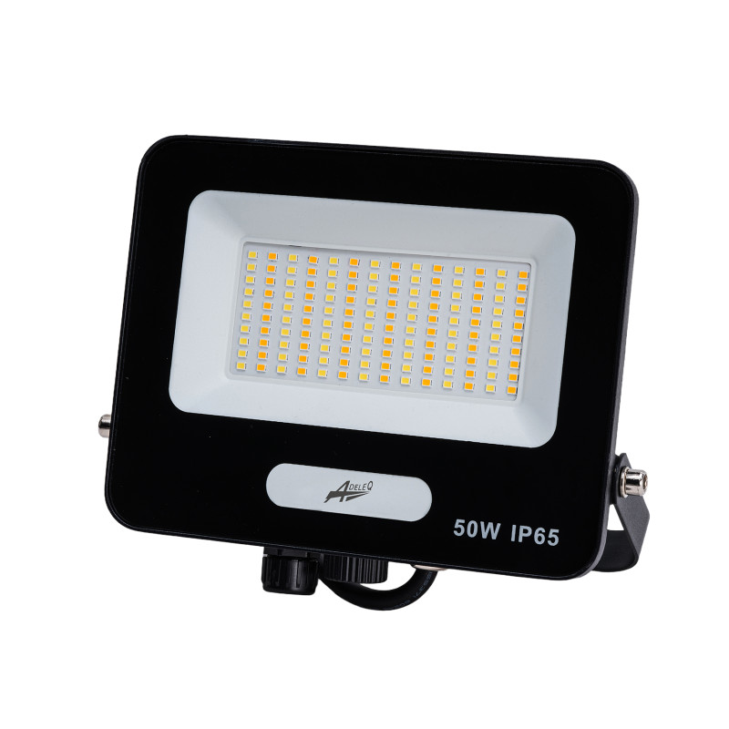 ΠΡΟΒΟΛΕΑΣ LED 50W 230V CCT ΚΑΙ ΓΙΑ ΑΝΙΧΝΕΥΤΗ ΚΙΝΗΣΗΣ IP65 ΜΑΥΡΟΣ
