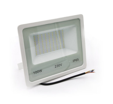 ΠΡΟΒΟΛΕΑΣ LED-SMD 100W 230V 3000K IP65 ΛΕΥΚΟΣ