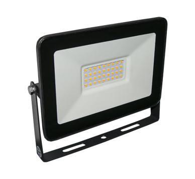 ΠΡΟΒΟΛΕΑΣ LED-SMD 30W 230V ΠΟΡΤΟΚΑΛΙ IP65 ΜΑΥΡΟΣ