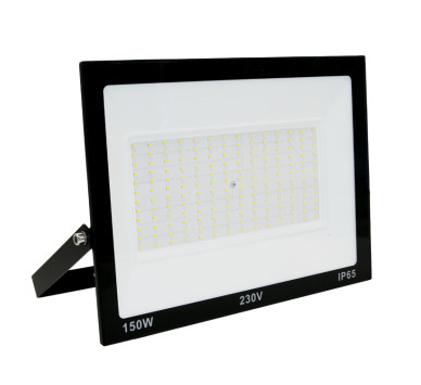 ΠΡΟΒΟΛΕΑΣ LED-SMD 150W 230V 3000K IP65 ΜΑΥΡΟΣ