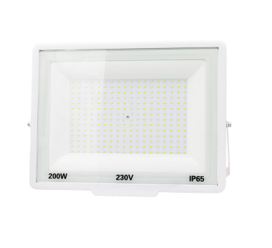 ΠΡΟΒΟΛΕΑΣ LED-SMD 200W 230V 6200K IP65 ΛΕΥΚΟΣ