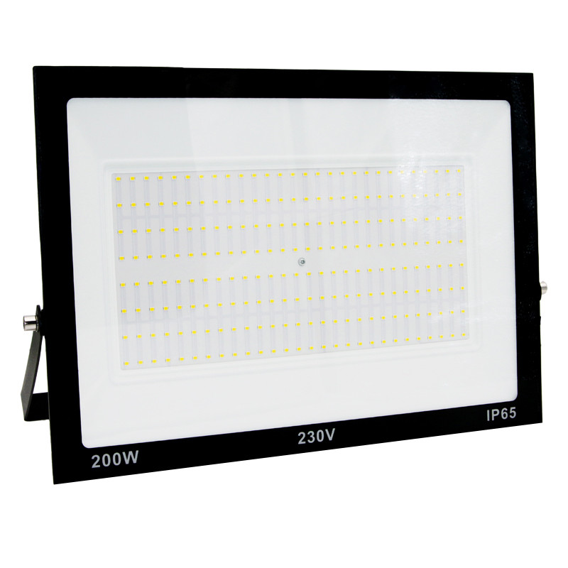 ΠΡΟΒΟΛΕΑΣ LED-SMD 200W 230V 6200K IP65 ΜΑΥΡΟΣ