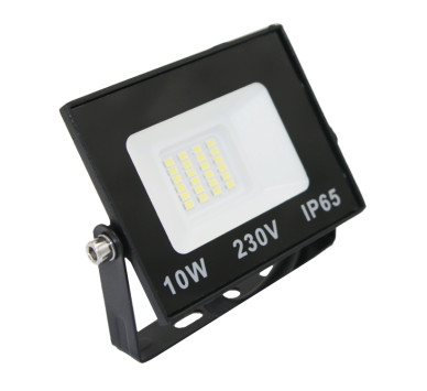 ΠΡΟΒΟΛΕΑΣ LED-SMD 10W 230V 3000K IP65 ΜΑΥΡΟΣ