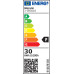 ΠΡΟΒΟΛΕΑΣ LED-SMD 30W 230V 6200K IP65 ΜΑΥΡΟΣ