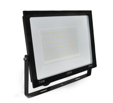 ΠΡΟΒΟΛΕΑΣ LED-SMD 70W 230V 6200K IP65 ΜΑΥΡΟΣ