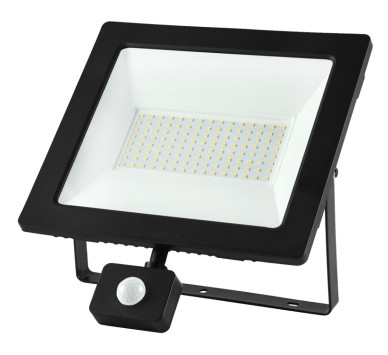 ΠΡΟΒΟΛΕΑΣ LED SMD 100W ΜΕ ΑΝΙΧΝΕΥΤΗ ΚΙΝΗΣΗΣ 4100K IP65 ΜΑΥΡΟΣ