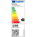 ΠΡΟΒΟΛΕΑΣ LED SMD 100W ΜΕ ΑΝΙΧΝΕΥΤΗ ΚΙΝΗΣΗΣ 4100K IP65 ΜΑΥΡΟΣ