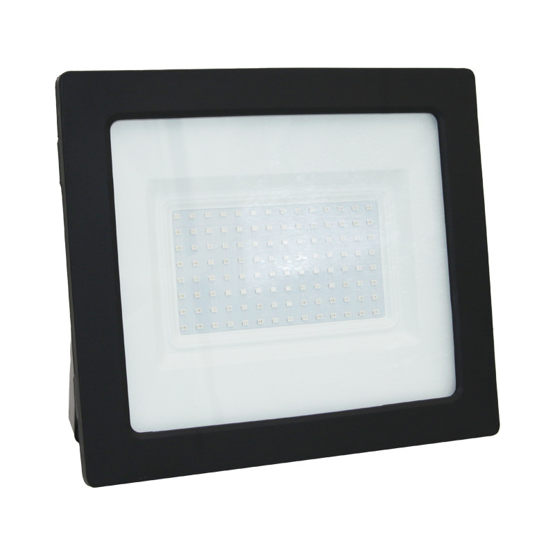 ΠΡΟΒΟΛΕΑΣ LED 100W 230V ΠΟΡΤΟΚΑΛΙ IP65 ΜΑΥΡΟΣ