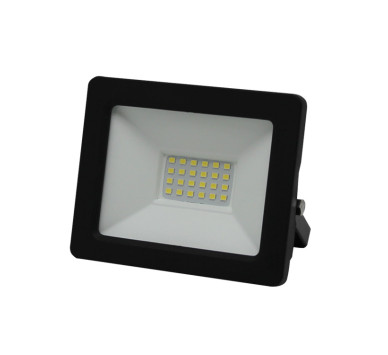 ΠΡΟΒΟΛΕΑΣ LED-SMD 20W 230V ΜΩΒ IP65 ΜΑΥΡΟΣ