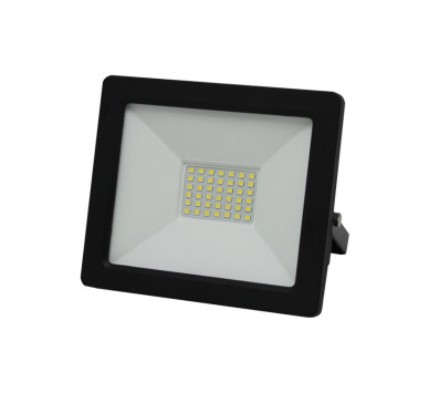 ΠΡΟΒΟΛΕΑΣ LED-SMD 30W 230V ΜΩΒ IP65 ΜΑΥΡΟΣ
