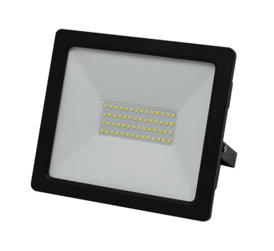 ΠΡΟΒΟΛΕΑΣ LED-SMD 50W 230V ΜΠΛΕ IP65 ΜΑΥΡΟΣ