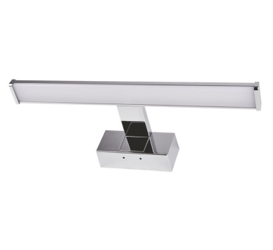 ΦΩΤΙΣΤΙΚΟ LED ΛΟΥΤΡΟΥ ΑΛΟΥΜ.&PC 40cm 8W IP44 4000K ΧΡΩΜΙΟ ΜΕ ΒΑΣΗ