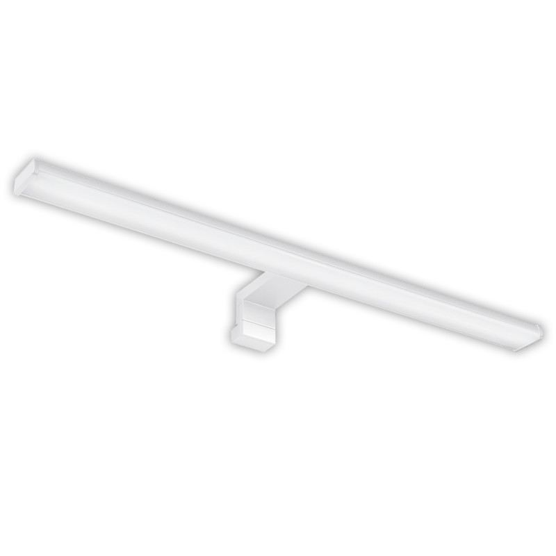 ΦΩΤΙΣΤΙΚΟ LED ΛΟΥΤΡΟΥ ΑΛΟΥΜΙΝΙΟΥ & PC 40cm 8W IP44 4000K ΛΕΥΚΟ