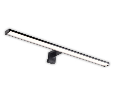 ΦΩΤΙΣΤΙΚΟ LED ΛΟΥΤΡΟΥ ΑΛΟΥΜΙΝΙΟΥ & PC 40cm 8W IP44 4000K ΜΑΥΡΟ