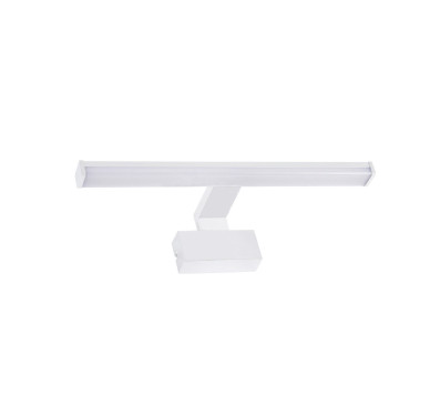 LED ΦΩΤΙΣΤΙΚΟ ΛΟΥΤΡΟΥ ΑΛΟΥΜΙΝΙΟ&PC 40cm 8W IP44 CCT ΛΕΥΚΟ