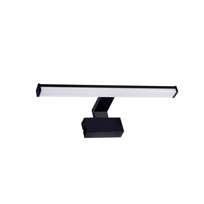 LED ΦΩΤΙΣΤΙΚΟ ΛΟΥΤΡΟΥ ΑΛΟΥΜΙΝΙΟ&PC 40cm 8W IP44 CCT ΜΑΥΡΟ