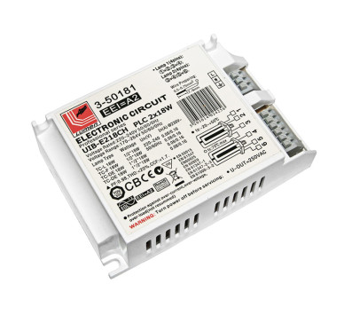 ΗΛΕΚΤΡΟΝΙΚΟ ΣΥΣΤΗΜΑ ΕΝΑΥΣΕΩΣ PLC 2x18W