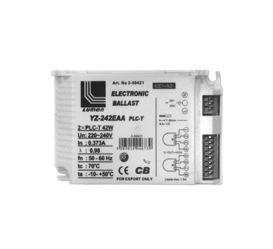 ΗΛΕΚΤΡΟΝΙΚΟ ΣΥΣΤΗΜΑ ΕΝΑΥΣΕΩΣ PLC 2x42W