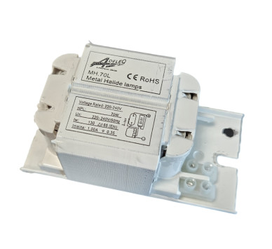 ΗΛΕΚΤΡΟΜΑΓΝΗΤΙΚΟ ΜΠΑΛΛΑΣΤ HQI & ΝΑΤΡΙΟΥ 70W 1Α
