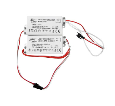 ΣΕΤ ΤΡΟΦΟΔΟΤΙΚΟ (ΜΕT/ΣΤΗΣ & DIMER ΕΠΑΦΗΣ) ΓΙΑ LED ΙΣΧΥΟΣ 350mA