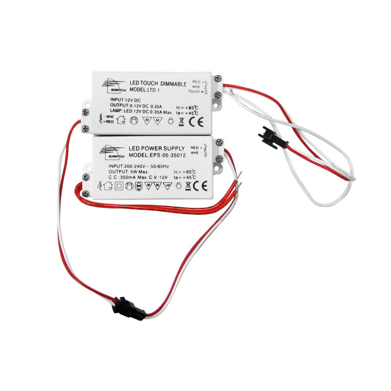 ΣΕΤ ΤΡΟΦΟΔΟΤΙΚΟ (ΜΕT/ΣΤΗΣ & DIMER ΕΠΑΦΗΣ) ΓΙΑ LED ΙΣΧΥΟΣ 350mA