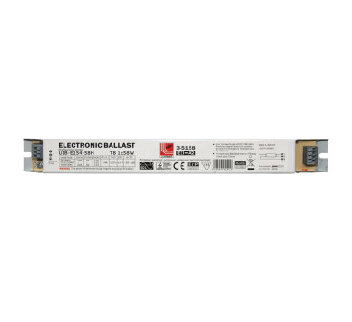 ΗΛΕΚΤΡΟΝΙΚΟ ΜΠΑΛΑΣΤ ΦΘΟΡΙΟΥ T8 1X58W