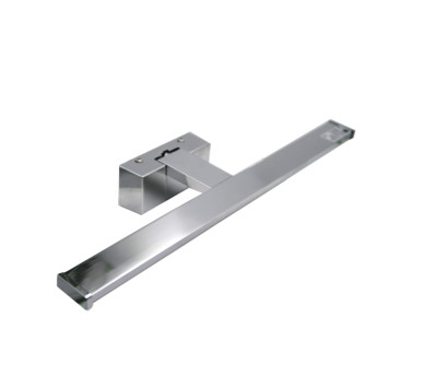ΦΩΤΙΣΤΙΚΟ LED ΛΟΥΤΡΟΥ ΑΛΟΥΜ.&PC 60cm 12W IP44 4000K ΣΑΤΙΝΕ ΜΕ ΒΑΣΗ