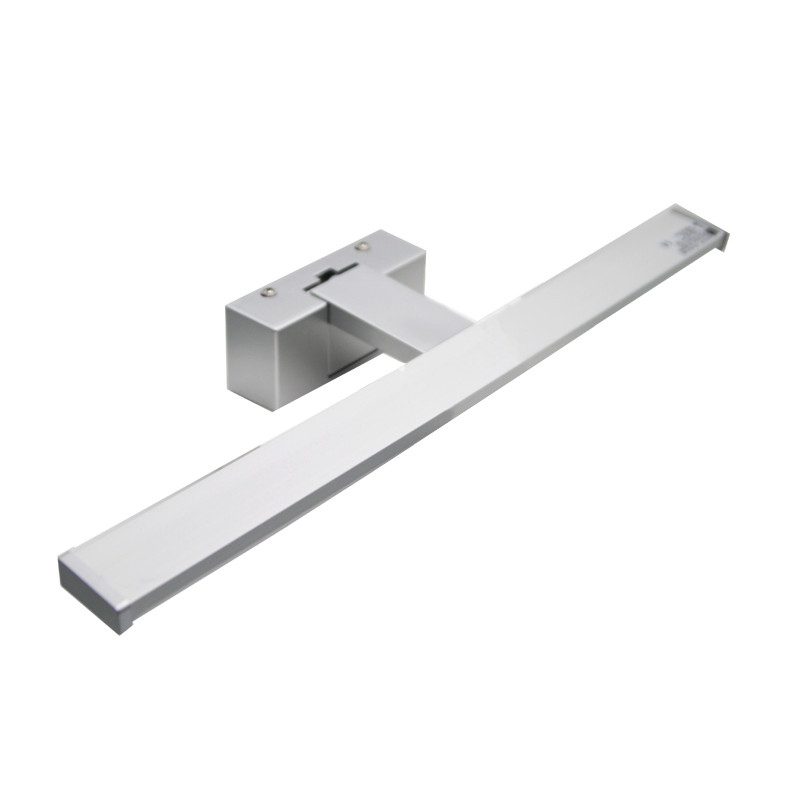 ΦΩΤΙΣΤΙΚΟ LED ΛΟΥΤΡΟΥ ΑΛΟΥΜ.&PC 60cm 12W IP44 4000K ΧΡΩΜΙΟ ΜΕ ΒΑΣΗ