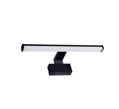 LED ΦΩΤΙΣΤΙΚΟ ΛΟΥΤΡΟΥ ΑΛΟΥΜΙΝΙΟ&PC 60cm 10W IP44 CCT ΜΑΥΡΟ