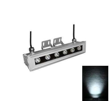 ΠΡΟΒΟΛΕΑΣ LED ΙΣΧΥΟΣ ΕΠΙΜΗΚΗΣ 0,3Μ 6W 15° ΨΥΧΡΟ IP65 ΓΡΑΦΙΤΗΣ