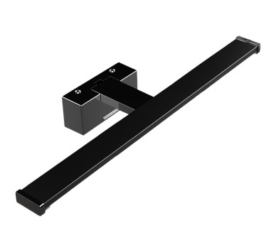 ΦΩΤΙΣΤΙΚΟ LED ΛΟΥΤΡΟΥ ΑΛΟΥΜ.&PC 80cm 15W IP44 4000K ΜΑΥΡΟ ΜΕ ΒΑΣΗ
