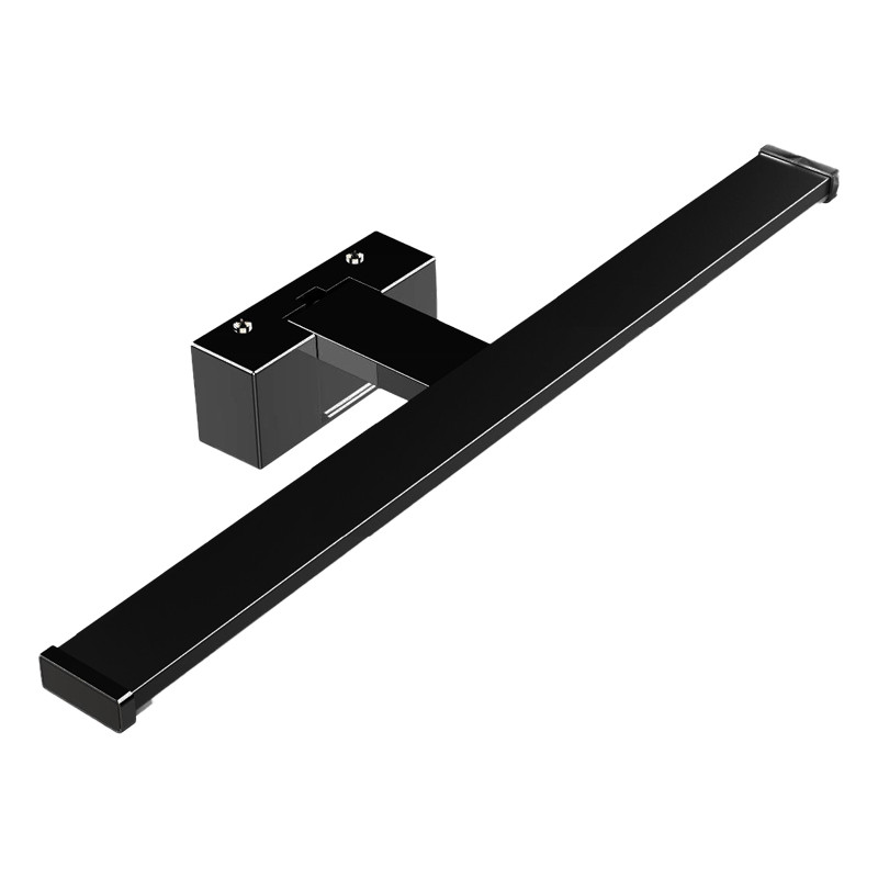 ΦΩΤΙΣΤΙΚΟ LED ΛΟΥΤΡΟΥ ΑΛΟΥΜ.&PC 80cm 15W IP44 4000K ΜΑΥΡΟ ΜΕ ΒΑΣΗ