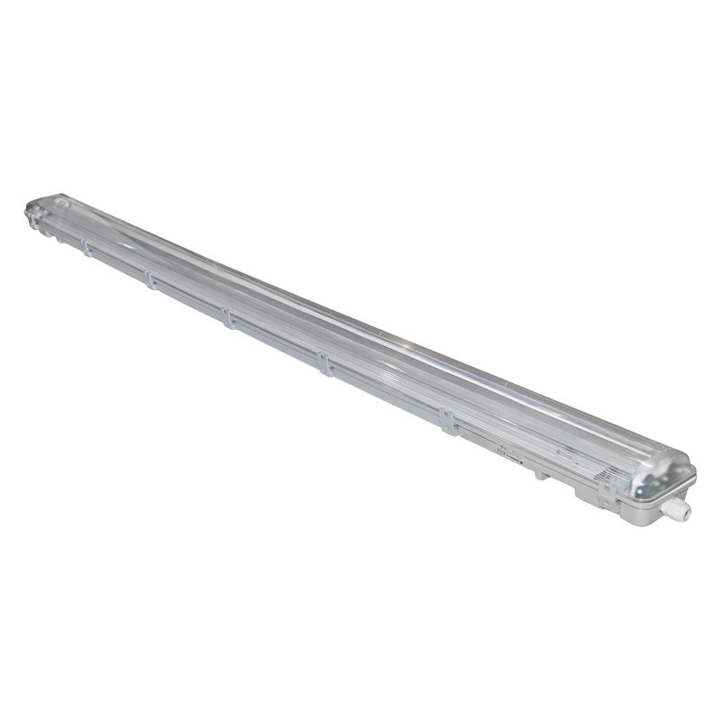 ΦΩΤΙΣΤIKO ΣΤΕΓΑΝΟ ΜΕ ΚΑΘΡΕΠΤΗ IP65 ΓΙΑ ΛΑΜΠΑ LED T8 2x150cm