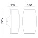 LED ΑΠΛΙΚΑ ΑΛΟΥΜΙΝΙΟΥ ΟΡΘΟΓΩΝΙΑ ΟΒΑΛ 12W 3000K ΙΡ54 ΛΕΥΚΗ