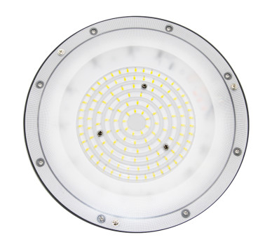 LED ΚΑΜΠΑΝΑ ΑΛΟΥΜΙΝΙΟΥ UFO 150W 230V 4000K ΜΑΥΡΗ