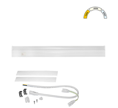 LED ΦΩΤΙΣΤΙΚΟ ΚΟΥΖΙΝΑΣ T5 30cm 5W CCT ΛΕΥΚΟ
