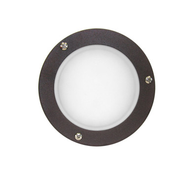 LED ΠΛΑΦΟΝΙΕΡΑ ΑΛΟΥΜΙΝΙΟΥ 2.4W ΨΥΧΡΟ ΣΚΟΥΡΙΑ