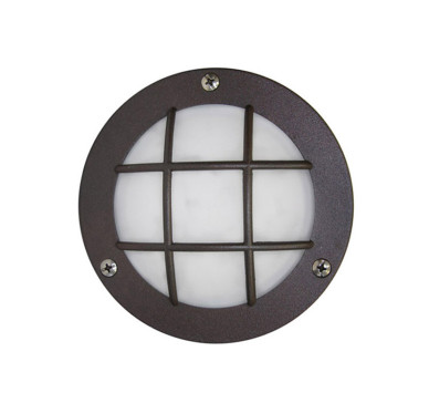 LED ΠΛΑΦΟΝΙΕΡΑ ΠΛΕΓΜΑ ΑΛΟΥΜΙΝΙΟΥ 2.4W ΨΥΧΡΟ ΣΚΟΥΡΙΑ