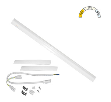 LED ΦΩΤΙΣΤΙΚΟ ΚΟΥΖΙΝΑΣ T5 60cm 10W CCT ΛΕΥΚΟ