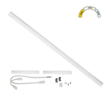LED ΦΩΤΙΣΤΙΚΟ ΚΟΥΖΙΝΑΣ T5 90cm 15W CCT ΛΕΥΚΟ