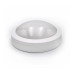 LED ΠΛΑΦΟΝIΕΡΑ PC ΣΤΡΟΓΓΥΛΗ Φ170mm 8W 3000Κ IP65 ΛΕΥΚΗ